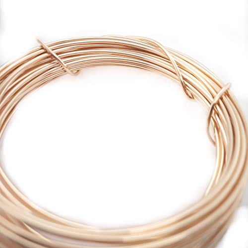 12 Gauge, 14/20 Yellow Gold Filled, Round, Half Hard - 5FT from Craft Wire
