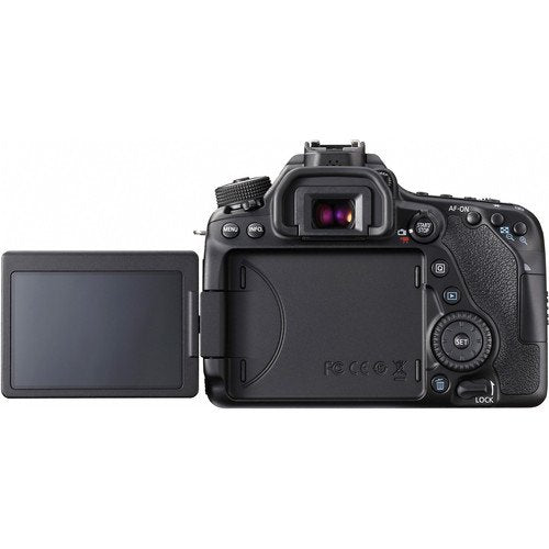 Canon EOS 80D DSLR Camera W/ 18-55mm, 50mm f1.8, & Sigma 70-300mm Lens 420-800mm & 650-1300mm Telephoto Zoom Lenses