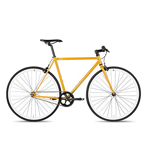 6KU Cayenne Fixed Gear Bicycle, Red/Black, 52cm