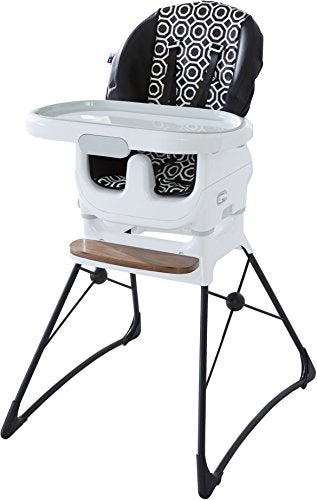 Fisher-Price Jonathan Adler Deluxe High Chair, Black/White