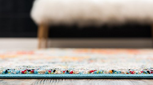 Unique Loom Rosso Collection Vintage Traditional Distressed Orange Area Rug (9' 0 x 12' 0)