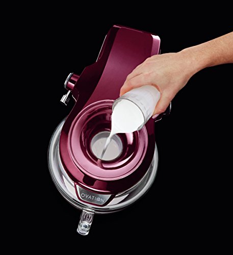 Kenmore Elite Ovation 49083 Exclusive Pour-In Top, 5-Qt. Tilt-Head Kitchen Stand Mixer, Red Burgundy