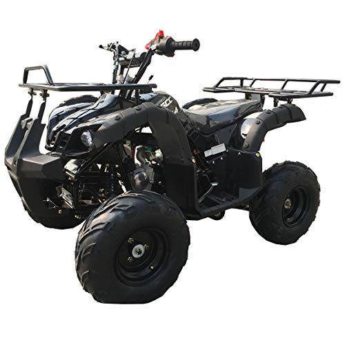 X-PRO 125cc ATV Quad Kids ATV Youth ATV 4 Wheeler 125 ATV Quads,Black