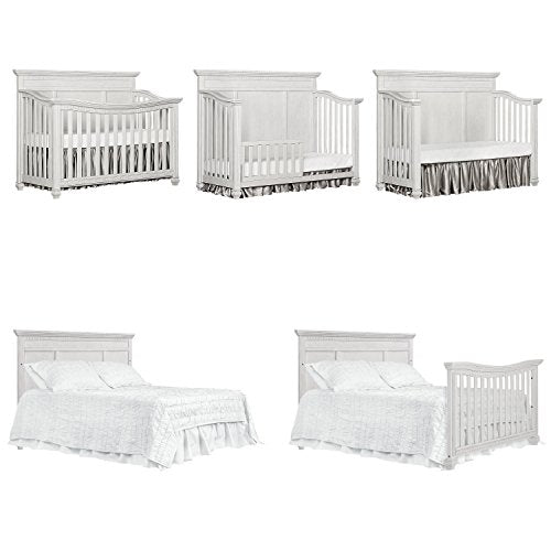 Evolur Madison 5 in 1 Flat Top Convertible Crib