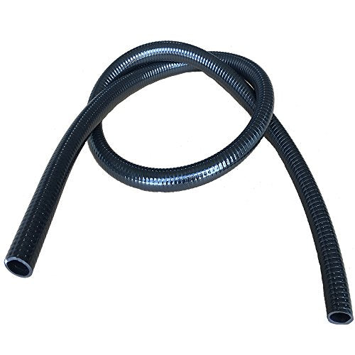 TEKTUBE 3" Dia. X 50' - Black Schedule 40 Ultra Flexible PVC Pipe - Made in The USA