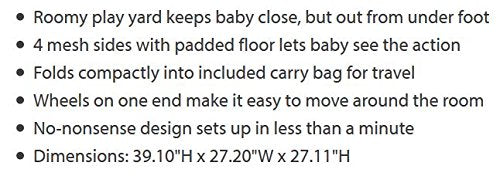 Cosco Funsport Play Yard, Posey Pop