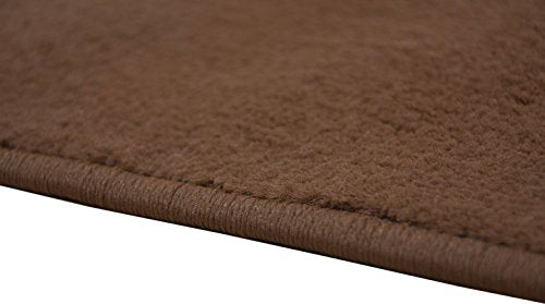 RugStylesOnline Custom Runner Solid Roll Runner 26in Wide Length Size Anti Bacterial Slip Skid Resistant Rubber Back 3 Color Options