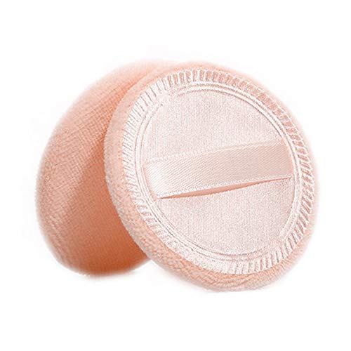 MJcoffee 2Pcs Facial Beauty Sponge Powder Puff Cosmetic Tool Round Applicator Pads For Face Foundation Makeup
