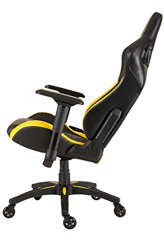 CORSAIR CF-9010015 WW T1 Gaming Chair Racing Design, Black/Yellow