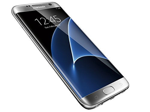 Samsung Galaxy S7 Edge unlocked smartphone, 32 GB Silver (US Warranty - Model SM-G935UZSAXAA)