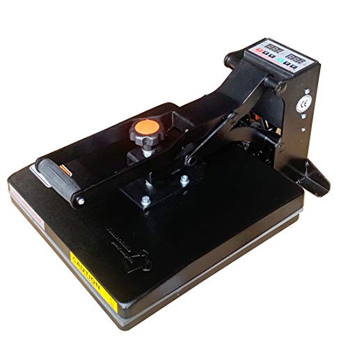 Fancierstudio Power Heat Press 15X15 Sublimation Rhinestone Heat Press T-Shirt Heat Press New Model FS15x15A RB