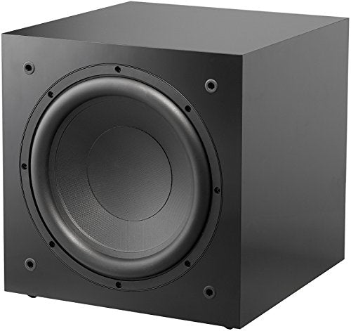 NHT SS-10 10-inch Long Throw Powered Subwoofer, 250 Watts, High Gloss Black Laminate