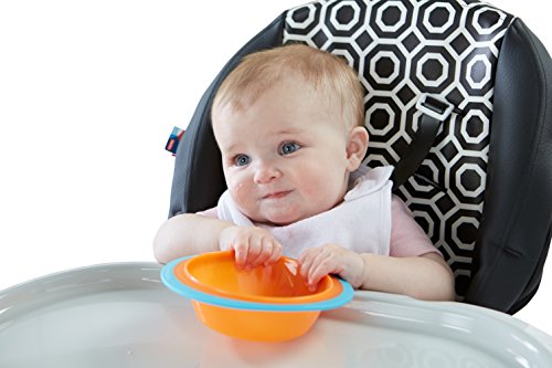 Fisher-Price Jonathan Adler Deluxe High Chair, Black/White