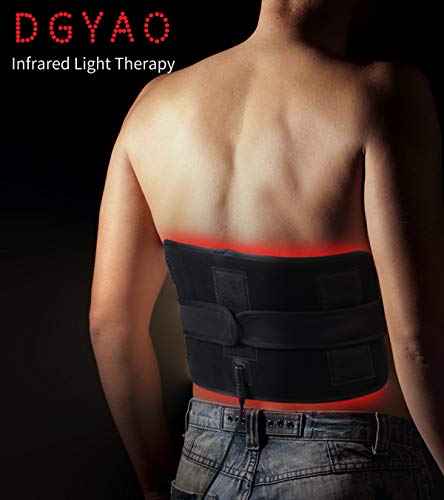 Red Light Near Infrared Therapy Led Benefits Back Pain Reliever Wearable Wrap Deep Penetrating Heals Lighting Pad