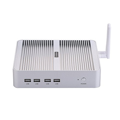 Fanless Mini Computer Windows 10/Linux Ubuntu Intel Core I5 825OU/8265U HUNSN BM07 Wi-Fi 1VGA 1HDMI 4USB3.0 4USB2.0 1LAN
