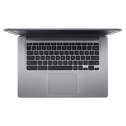 2019 Chromebook 14inch Business Laptop, Intel Celeron N3160 Quad-Core 4GB RAM, 32GB SSD Grey with Accessories