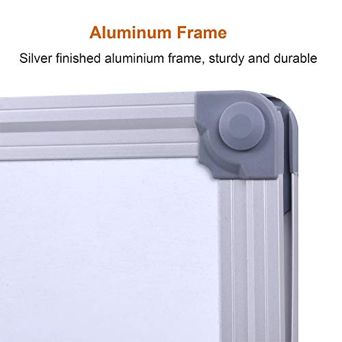 Large 72x40" Magnetic Dry Erase Board w/ Pen Tray Wall-Mounted Aluminum Whiteboard