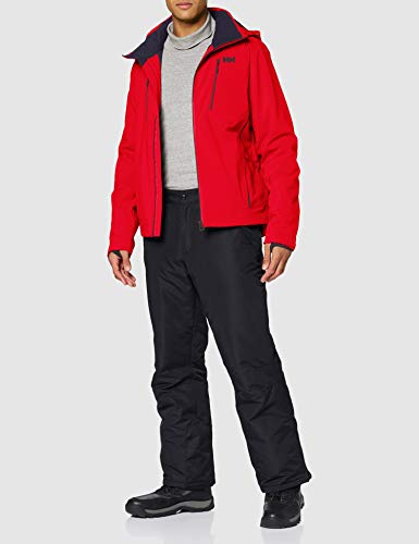 Helly Hansen Men's Alpha 3.0 Waterproof Insulated Ski Jacket, Flag Red, X-Large