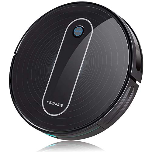 DEENKEE DK600 Robot Vacuum,1500Pa High Suction,2.8" Super-Thin,6 Cleaning Modes