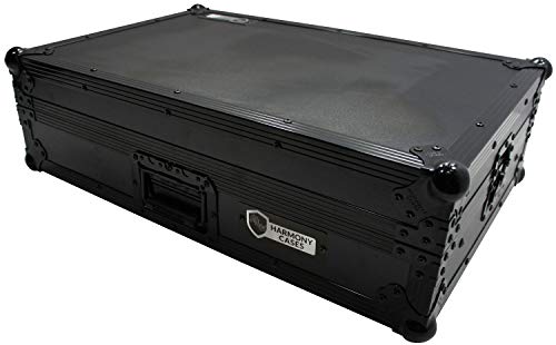 Harmony HCDDJSXLTBK Flight Glide Laptop Tray DJ Custom Case for Pioneer DDJ-SX3