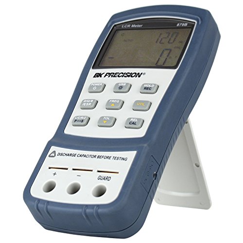B&K Precision 879B Dual Display Handheld Deluxe Universal LCR Meter with Backlit Display
