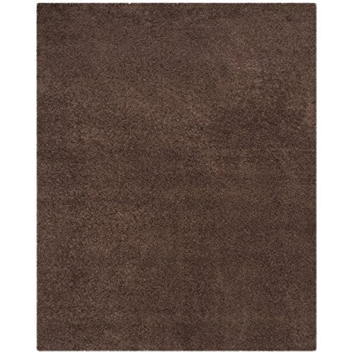 Safavieh Laguna Shag Collection SGL303F Brown Area Rug (8' x 10')