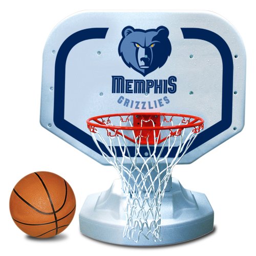 Poolmaster 72914 Memphis Grizzlies NBA USA Competition-Style Poolside Basketball Game