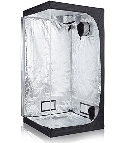 TopoLite 800W Full Spectrum LED Grow Light + 36"x36"x72" Grow Tent Dark Room Indoor Hydroponic System Complete Kit