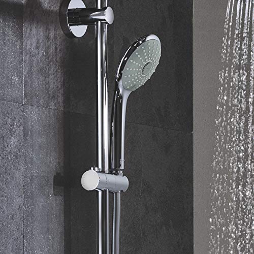 Grohe 26128001 Euphoria 2.5 Gpm Shower System with Thermostat for Wall Mount, Starlight Chrome