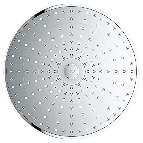 Grohe 26128001 Euphoria 2.5 Gpm Shower System with Thermostat for Wall Mount, Starlight Chrome