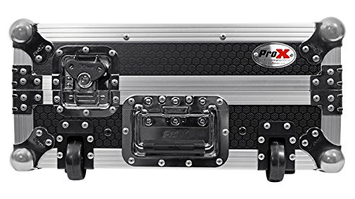 Prox xs-ddjsx-wlt designed for pioneer ddj-sx controller flight road gig ready dj case w/laptop shelf