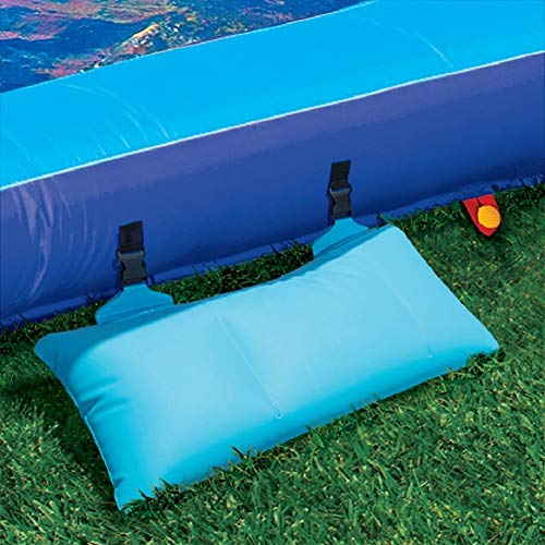 BANZAI Plummet Falls Adventure Inflatable Backyard Kids Water Slide and Pool