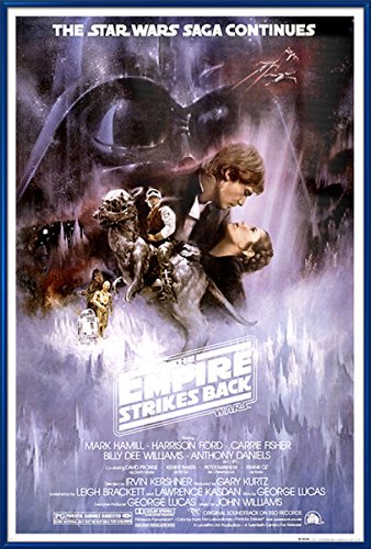 Star Wars Episode IV, V & VI - Framed 3 Piece Movie Poster/Print Set (3 Regular Style Posters) (Size: 24 inches x 36 inches Each)