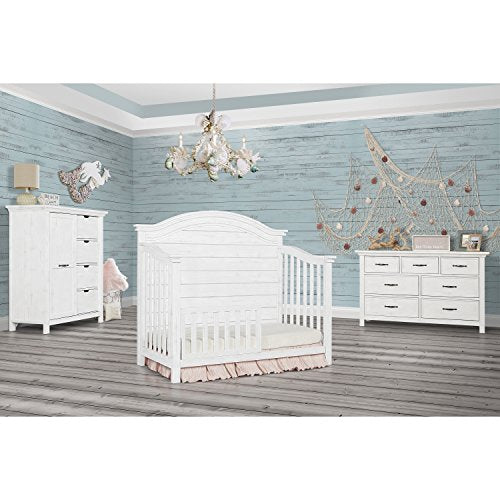 Evolur Belmar Curve 5 in 1 Convertible Crib