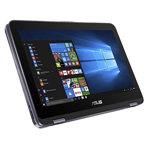 2018 Business Newest Asus Vivo-Book Flip 11.6" Touchscreen 2-in-1 Intel Celeron N3350, 4GB RAM, 128GB W-10 Home