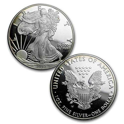 2012 S Limited Edition 8-Piece Silver Proof Set including Proof Silver Eagle $1 Choice DCAM with Original Packaging, Sleeve and COA US Mint