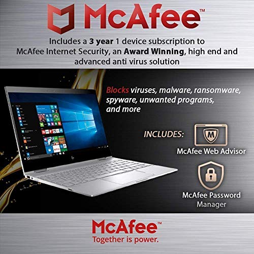 New HP Spectre 13t 16GB 512GB SSD NVMe Pen Sleeve 3 Years McAfee Internet Key Win 10 Pro Worldwide Warranty 13.3" 2-in-1