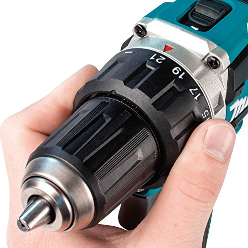 Makita XFD12R 18V LXT Lithium-Ion Compact Brushless Cordless 1/2" Driver-Drill Kit (2.0Ah),