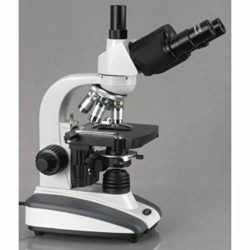 LED Trinocular Biological Compound Microscope 40X-2500X