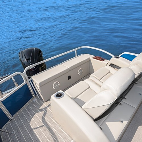 Kenwood Bluetooth CD MP3 USB AUX AM/FM Marine Boat Stereo Receiver 6x 6.5 Dual Cone Marine Speakers 4 Ch Waterproof 400 Watt Amplifier