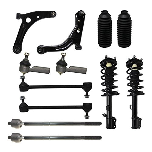 Detroit Axle New Complete 12pc Front Suspension Kit 10 Year Warranty