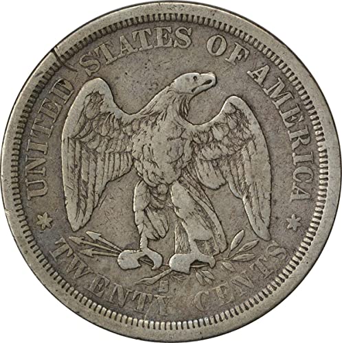 1875 S Twenty Cent Piece VG