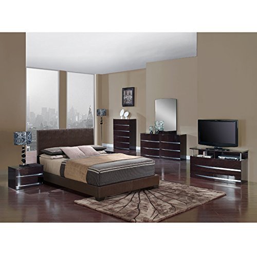 Global Furniture Lily Chest Drawers, Antique Black