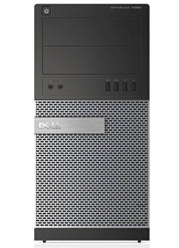 Dell OptiPlex 7020 Desktop Computer - Intel Core i7 i7-4790 3.60 GHz - Mini-tower 462-5909 (Renewed)