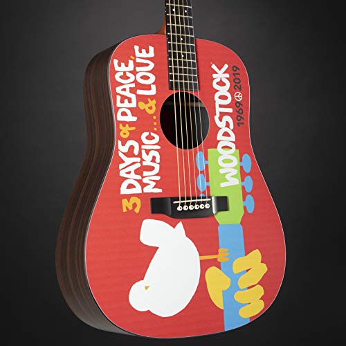 Martin Custom DX Woodstock 50th Annversary w/Sonitone