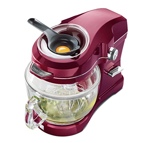 Kenmore Elite Ovation 49083 Exclusive Pour-In Top, 5-Qt. Tilt-Head Kitchen Stand Mixer, Red Burgundy