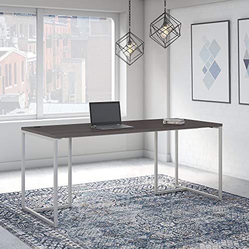 Office by kathy ireland Method Table Desk, 72W, Storm Gray