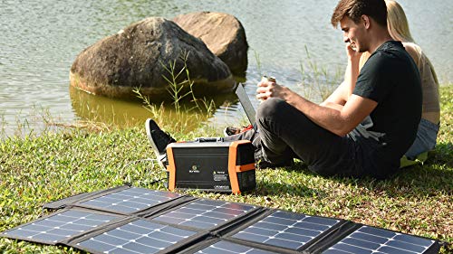 SUNGZU Portable Power Station 500W Power Supply, Generator for Outdoors Camping CPAP Power Outages Emergency (KA500)