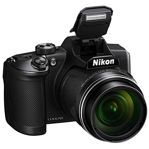 Nikon COOLPIX B600 16MP 60x Opt. Zoom Wi-Fi Digital Camera Black - (Renewed) Bundle with Deco Gear Camera Travel Bag (Small), 12 Rubberized Tripod/Grip Corel Paint Shop Pro 2019 Software and More