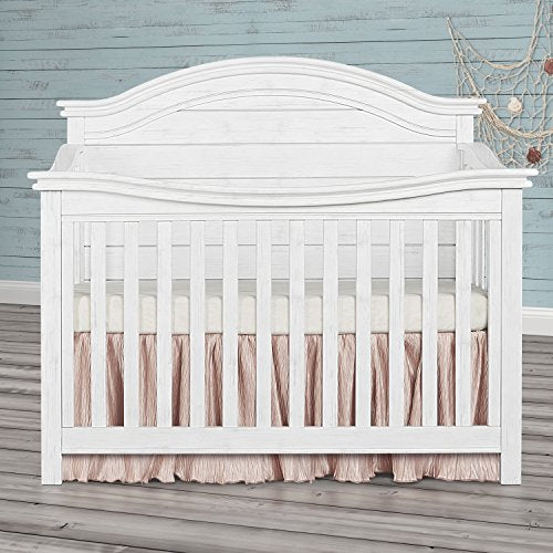 Evolur Belmar Curve 5 in 1 Convertible Crib